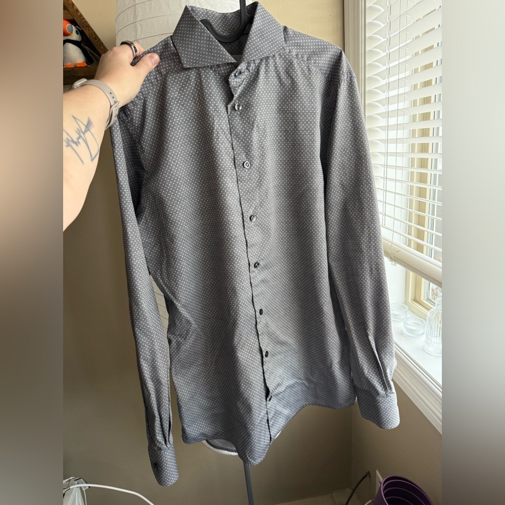 Eton Men's Slim Fit Dress Shirt 39 / 15.5
